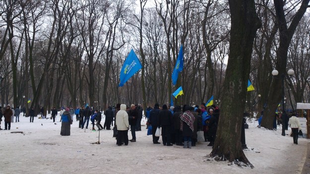 Przeciwnicy integracji z Unią szykują się do niedzielnego protestu /Krzyszof Zasada /RMF FM