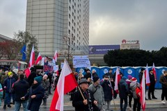 Przed Marszem Niepodległości w Warszawie