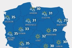 Przed nami upalne, ale burzowe dni