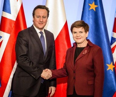 Przed spotkaniem Camerona z Kaczyńskim