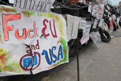 Przed wyborami na Ukrainie: Separatyści blokują komisje wyborcze w Doniecku