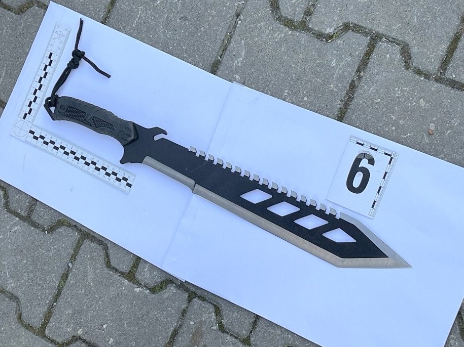 Przedmioty znalezione przy zatrzymanych /Policja