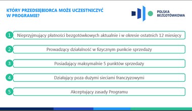 Przedsiębiorcy mają szansę na darmowy terminal kartowy