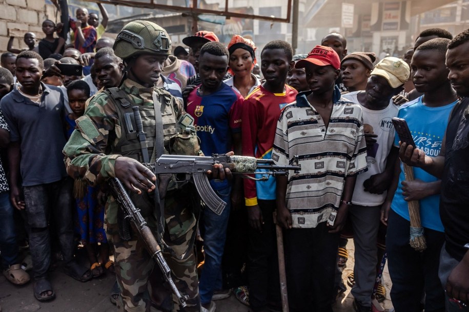 Przedstawiciel M23 w Bukavu /LUIS TATO/AFP/East News /East News