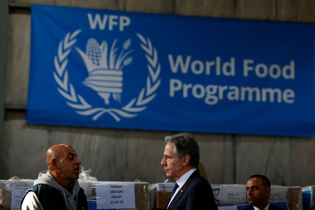 Przedstawiciele WFP uważają, że Strefa Gazy jest zbyt niebezpieczna /Evelyn Hockstein /East News