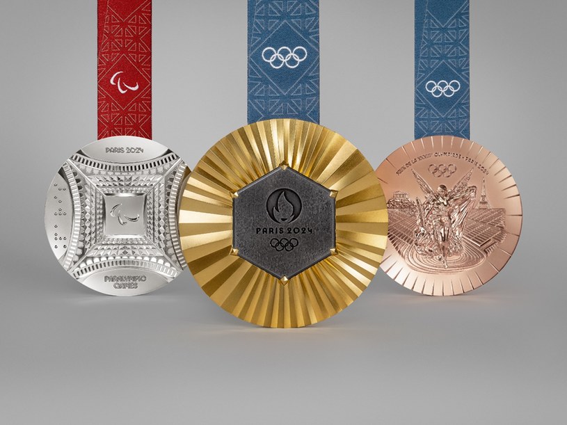 Przedstawiono projekt medali na Igrzyska Olimpijskie w Paryżu w 2024 roku /Paris 2024 /Twitter