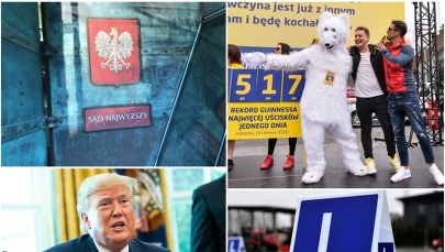 Przegrana Polski przed TSUE. Nowe sankcje na Iran. Rekord w przytulaniu pobity [PODSUMOWANIE DNIA]