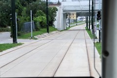 Przejazd techniczny tramwaju do Górki Narodowej