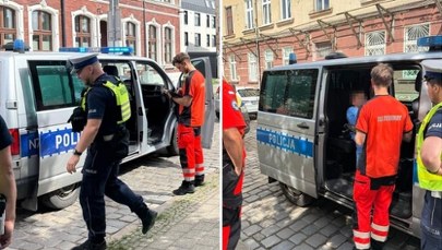 Przejechał na czerwonym, potem uciekał. W aucie dziecko i środki odurzające