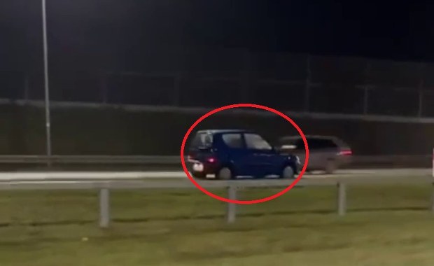 Przejechała 70 km pod prąd ekspresówką. Wracała od koleżanki z Radomia