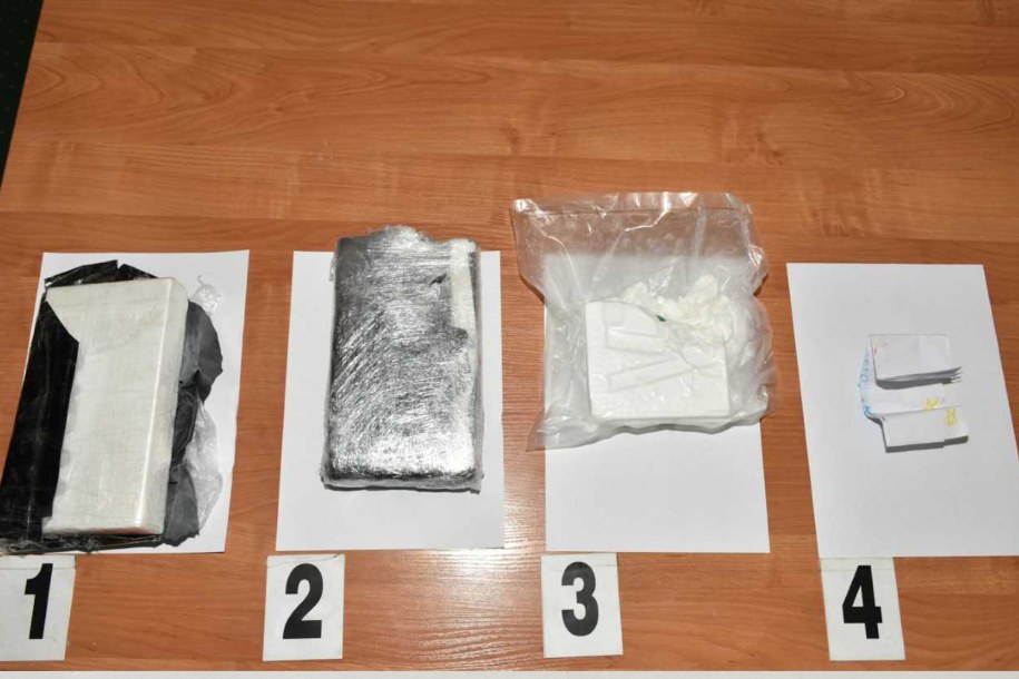 Przejęte narkotyki /Nadbużański Oddział Straży Granicznej /