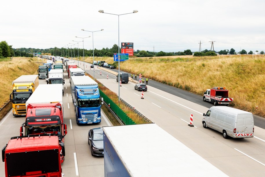 Przejście graniczne Jędrzychowice-Ludwigsdorf /Tomasz Golla /PAP