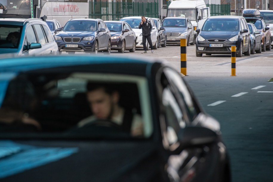 Przejście graniczne w Dorohusku /Wojtek Jargiło /PAP