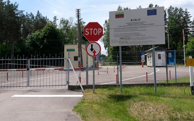 Przejście graniczne /	VALDA KALNINA /PAP/EPA