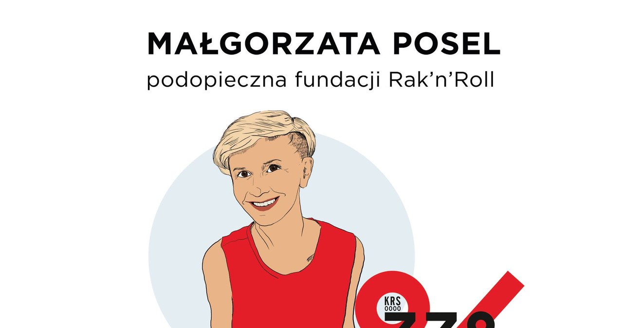 Przekaż 1% podatku podpiecznym fundacji Rak’n’Roll /materiały prasowe