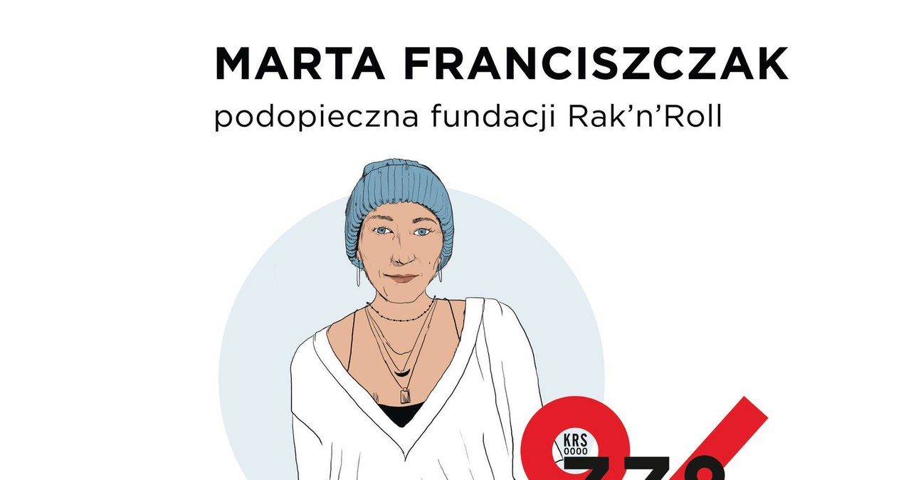 Przekaż 1% podatku podpiecznym fundacji Rak’n’Roll /materiały prasowe