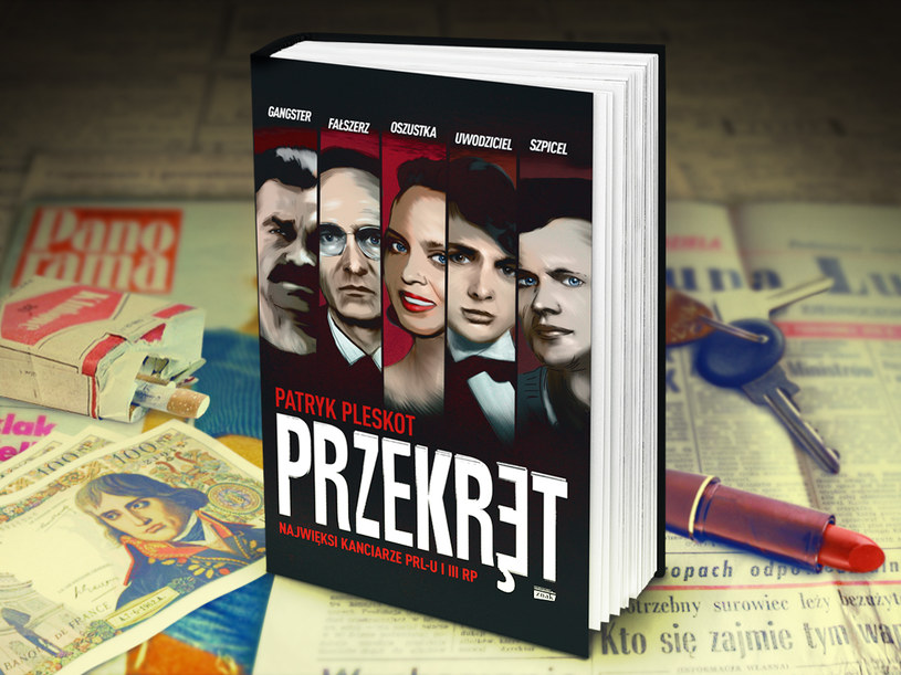 "Przekręt" okładka książki Patryka Pleskota /materiały prasowe