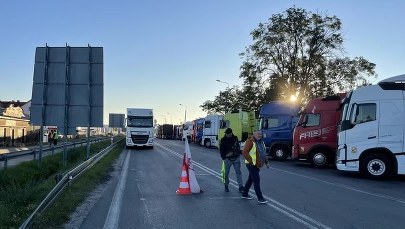 Przełom ws. protestu przewoźników? Zmiany na przejściu granicznym w Zosinie