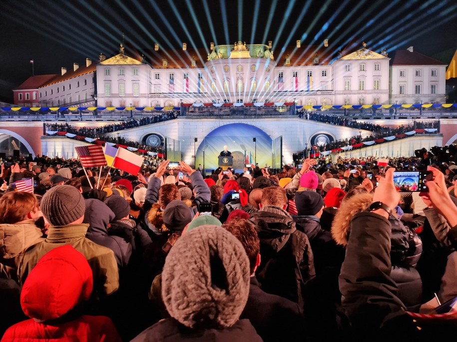 Przemówienie Joe Bidena /Kalbar  /PAP