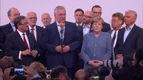 Przemówienie Merkel po ogłoszeniu wyników wyborów w Niemczech