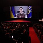 Przemówienie Zełenskiego w Cannes. Prezydent Ukrainy dostał owacje na stojąco