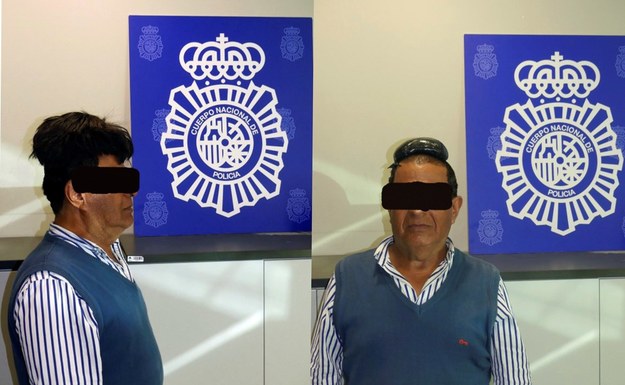 Przemycał kokainę pod tupecikiem /foto. SPANISH NATIONAL POLICE DPT /PAP/EPA