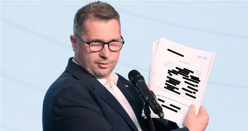 Przemysław Czarnek ujawnił dane wrażliwe Karola Nawrockiego, jego żony oraz pana Jerzego /Adam Burakowski/East News /East News