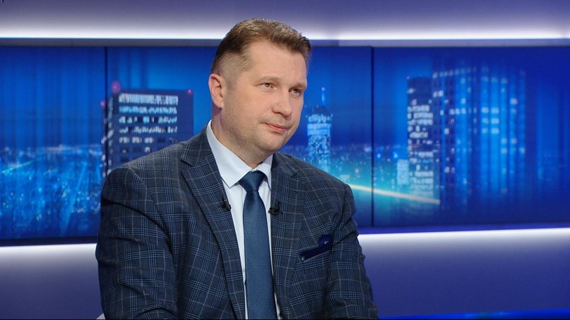 Przemysław Czarnek w "Gościu Wydarzeń" /Polsat News /Polsat News