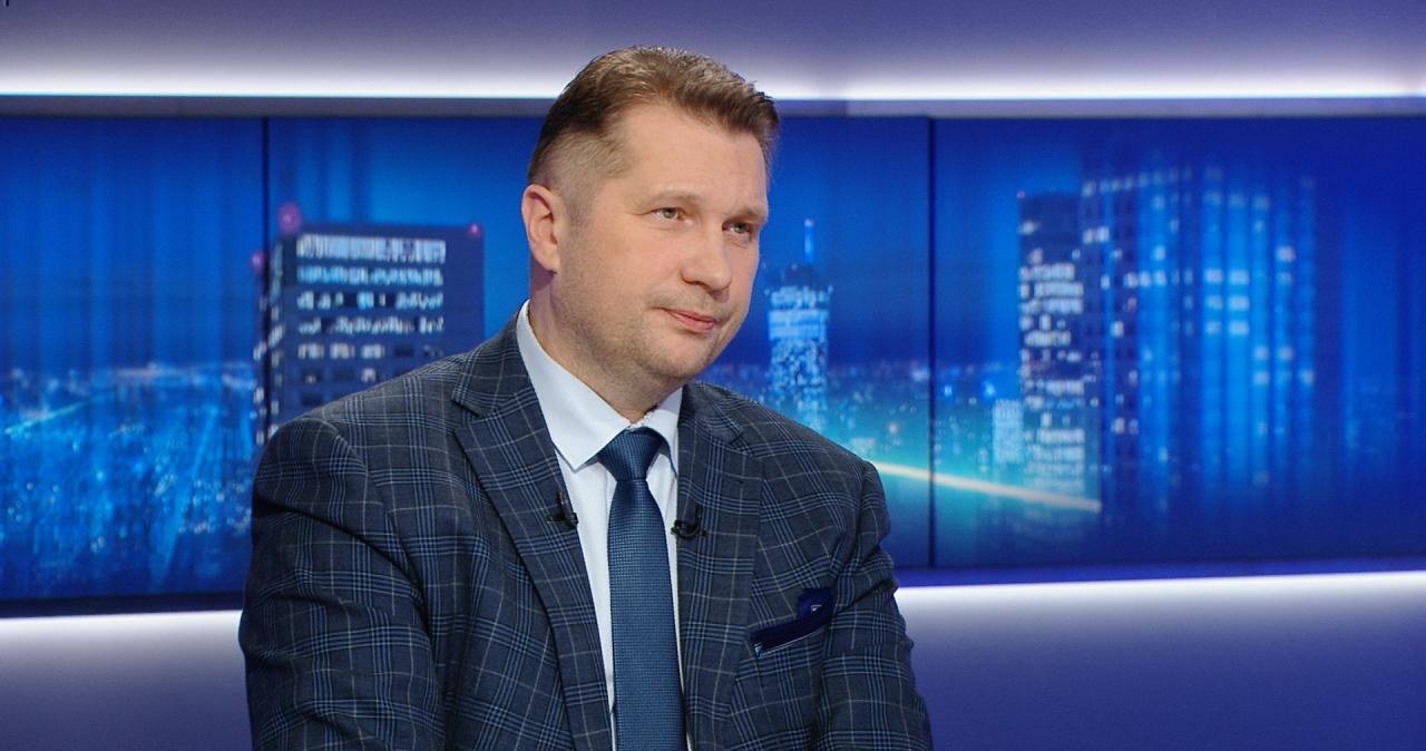 Przemysław Czarnek w "Gościu Wydarzeń" /Polsat News /Polsat News