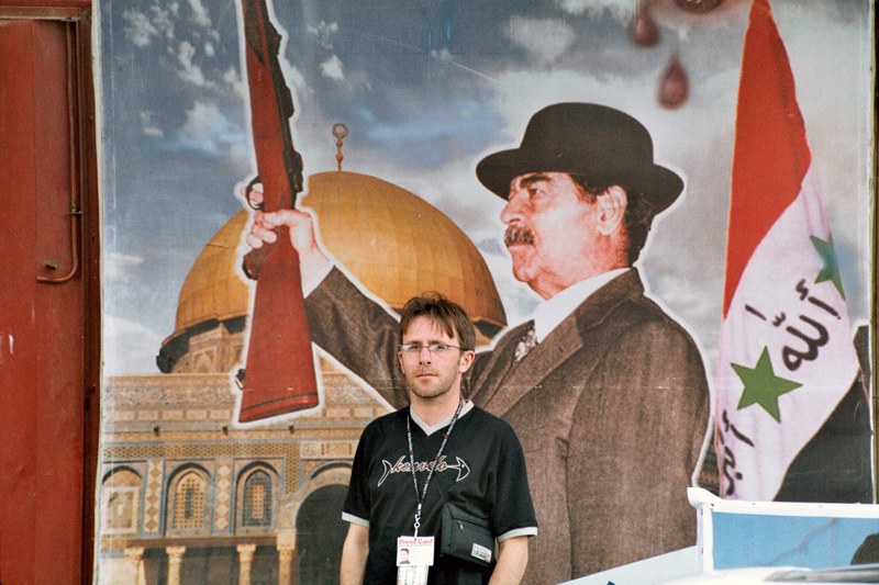 Przemysław Marzec w Iraku (Archiwum) /RMF FM