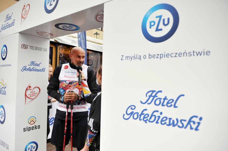 Przemysław Saleta - współtwórca i ambasador Biegu po Nowe Życie /Materiały prasowe