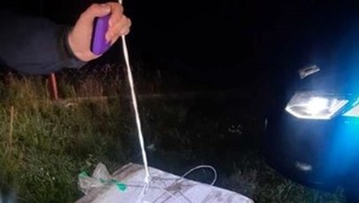 Przemyt jak z filmu. Papierosy przyleciały balonem z Białorusi