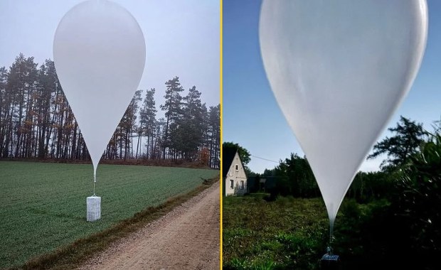 Przemytnicze balony z Białorusi. Jest pilny apel służb