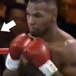 Przeniósł się w czasie, by nagrać walkę Tysona smartfonem?