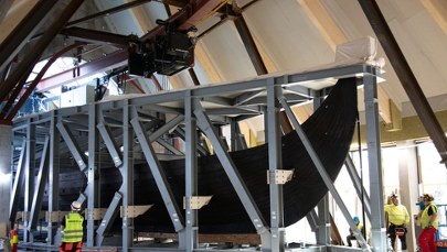 Przenoszą słynny okręt wikingów. Przygotowania trwały 13 lat