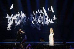 Przepiękna Kasia Moś podczas finału Eurowizji