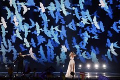 Przepiękna Kasia Moś podczas finału Eurowizji