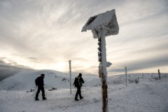 Przepiękna zima w Karkonoszach 