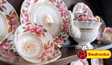 Przepiękne naczynia porcelanowe w Biedronce! Tak pięknej kolekcji jeszcze nie było
