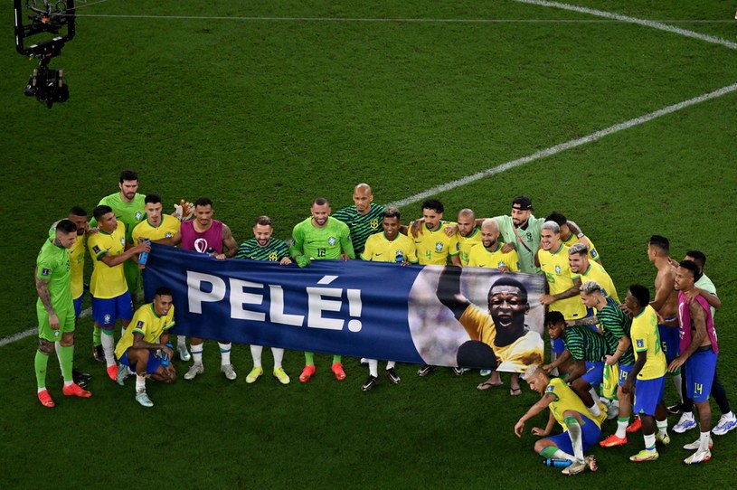 Przepiękny gest Brazylijczyków! Wzruszające uhonorowanie Pelego
