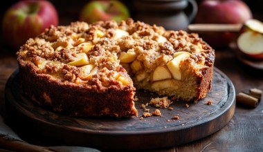 Przepis na jesienne kruche ciasto z owocami. Smakuje jak z najlepszej kawiarni