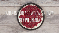 Przepis na tartę czekoladowo-wiśniową bez pieczenia