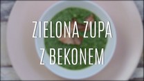 Przepis na zieloną zupę z bekonem