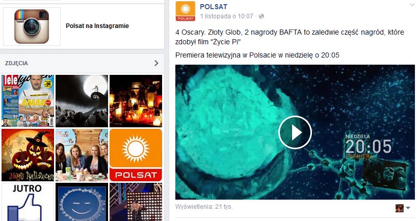 Przeprosiny Polsatu na Facebooku /Facebook