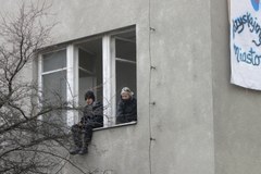 Przepychanki ze squatterami w Warszawie