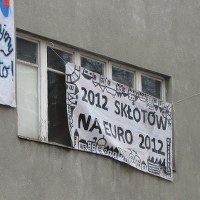 Przepychanki ze squattersami w Warszawie