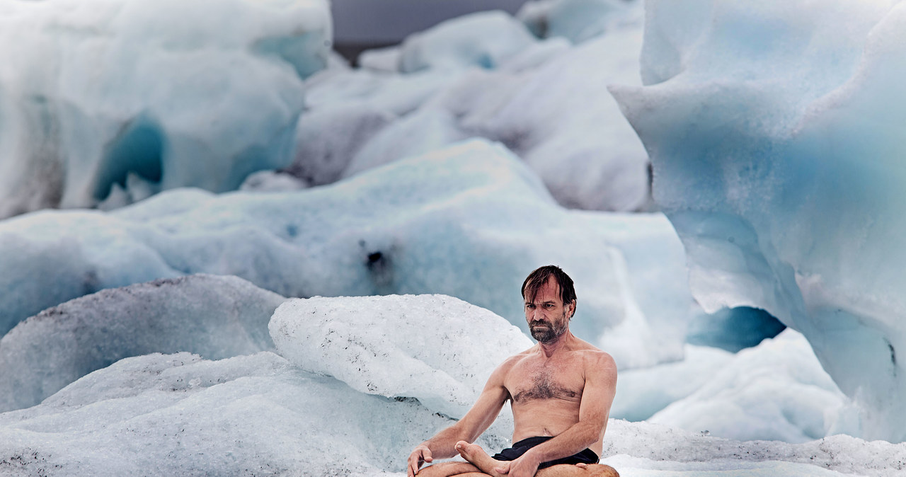 Przerażają cię "turyści" w tenisówkach na Giewoncie? Wim Hof bije ich na głowę! /Henny Boogert /Agencja FORUM