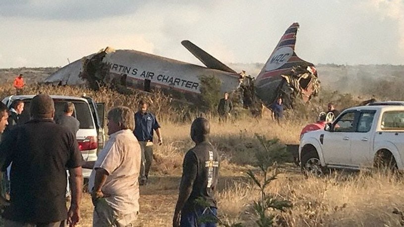 Przerażające nagranie katastrofy samolotu w RPA wykonane przez pasażera /Geekweek