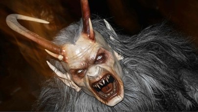 Przerażający demon świąt, który porywa niegrzeczne dzieci. Dziś jego święto