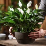 Przesadź skrzydłokwiat i zmieszaj ziemię z tym proszkiem. Będzie rósł jak na drożdżach